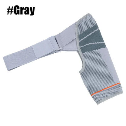 Adjustable Shoulder Brace Support Sleeve – Rotator Cuff Compression & Stability Strap for Left or Right Shoulder (Men & Women)