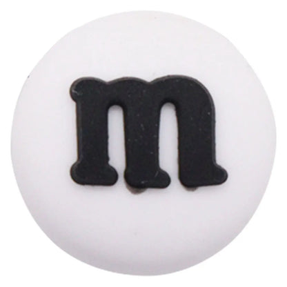 Single PVC Shoe Charm – Kawaii Black Coffee Heart Garden Button for Shoes & Wristbands