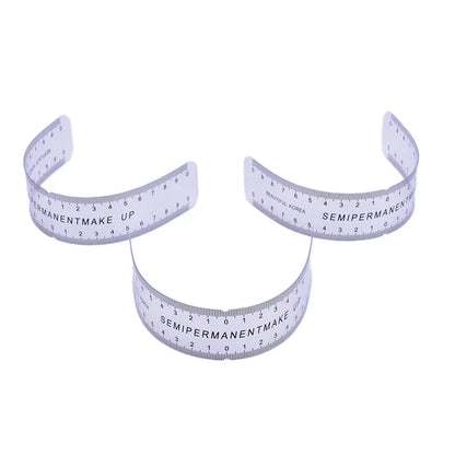 Reusable Eyebrow Mapping Ruler - Microblading Guide Stencil & Precision Makeup Measuring Tool