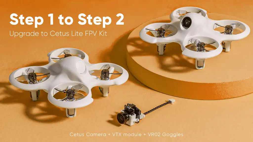 BETAFPV Cetus Lite FPV Drone Kit — RC Quadcopter for Beginners & Hobbyists