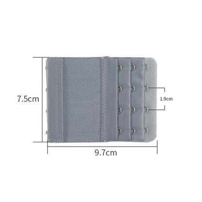 4-Row 4-Hook Bra Extender Set – Adjustable Strap Buckle for Bra Extension, Sewing Tool & Intimates Accessories