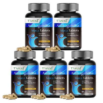 Ashwagandha Performance Support Supplement – Day & Night Formula for Energy, Endurance & Physical Vitality Optimization
