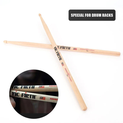 2PCS 5A/7A American Hickory Drumsticks – Jazz Mallets for Acoustic & Electronic Drums, Percussion Drum Sticks