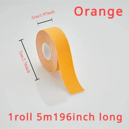 Sports Tape Muscle Patch - 5cm x 5m Lift Chest Tape, Anti-Sagging Knee & Elbow Stretch Fitness Brace