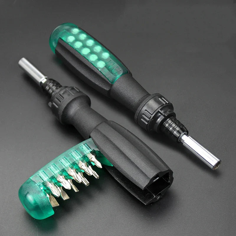 Magnetic Screwdriver Bit Set – Multi-Function Phillips Hand Tool Kit for Home & Car Repair