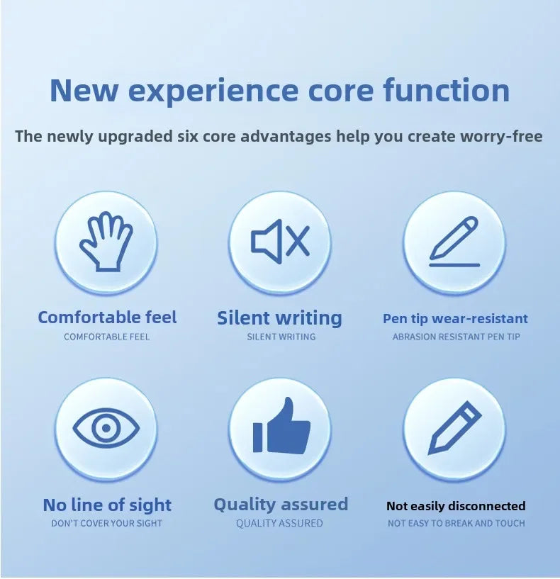 3-in-1 Magnetic Stylus Pen — Capacitive Touch Pen for iOS & Android Tablets and Smartphones, Compatible with iPad, Samsung, Xiaomi & Huawei, Drawing & Writing Tool