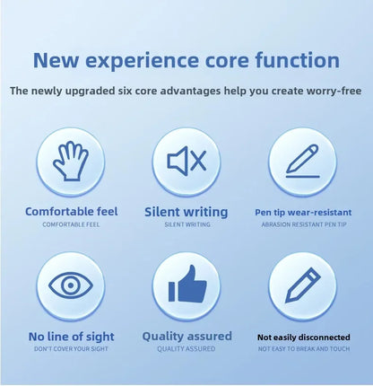 3-in-1 Magnetic Stylus Pen — Capacitive Touch Pen for iOS & Android Tablets and Smartphones, Compatible with iPad, Samsung, Xiaomi & Huawei, Drawing & Writing Tool