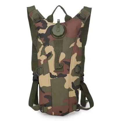 Tactical 3L Hydration Backpack – Waterproof Water Bag for Outdoor Sports, Cycling, and Mountaineering