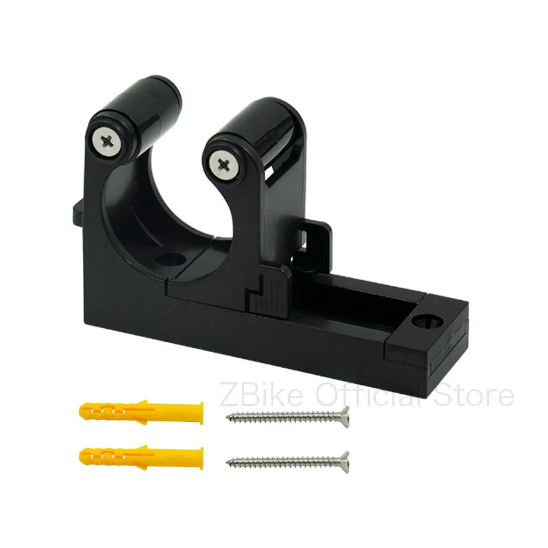 Deemount Adjustable Bike Hooks – Wall Mount Bicycle Hanger Rack for 1.0-2.8 inch Tubes, Horizontal & Vertical Storage