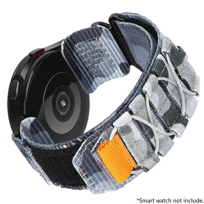 20mm 22mm Nylon Sport Watch Band — Thick Colorful Replacement Strap for Men & Women Watches