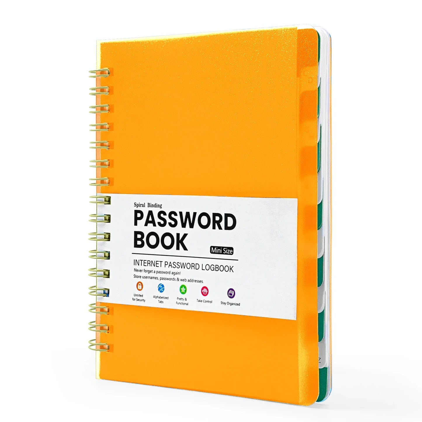 Mini A6 Password Book Notebook – Pocket-Sized Organizer, Diary & Logbook for Office, School & Personal Use