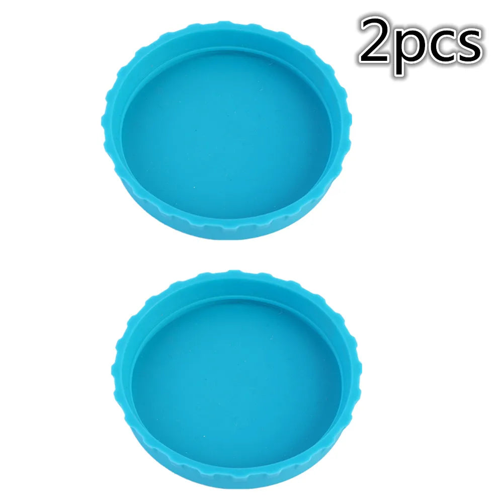 Reusable Beverage Can Covers - Silicone Soda Can Lids, Leak-Proof Sealing Protectors for Cans & Bottles