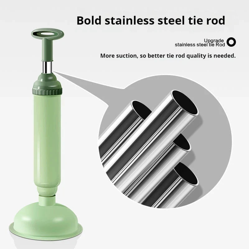 Powerful Toilet Pipe Cleaner – Household Vacuum Dredge for Bathroom & Sewer Cleaning