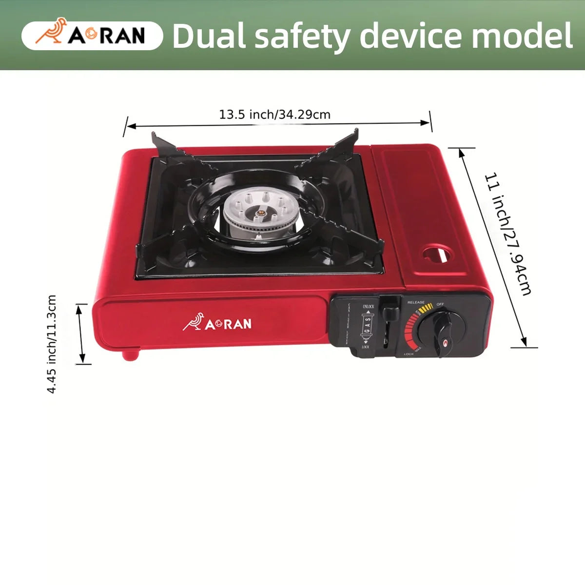 Cassette Gas Stove — 2900W Portable Outdoor & Household Grill for Camping, Kitchen, and Barbecue