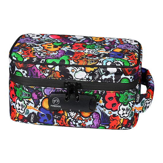 FIREDOG Odor-Proof Storage Case — Combination Lock Container Bag