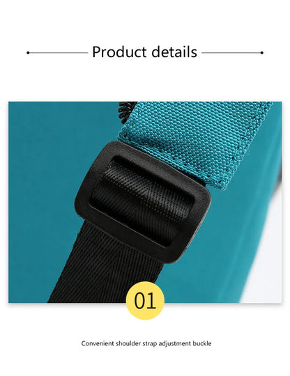 Unisex Chest Bag – Multifunctional Crossbody Backpack for One or Two Shoulder Wear