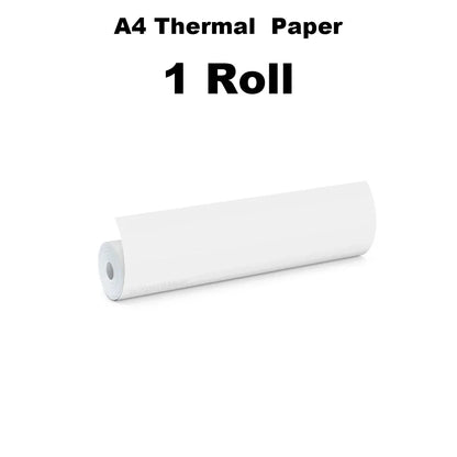 A4 Thermal Paper Roll – 210x30mm for A4 Wireless Bluetooth A40/X8 Printer