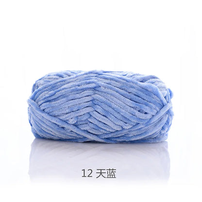 50g/Ball DIY Knitting Yarn – Soft Wool for Baby Scarf, Hat, Chunky Crochet Thread