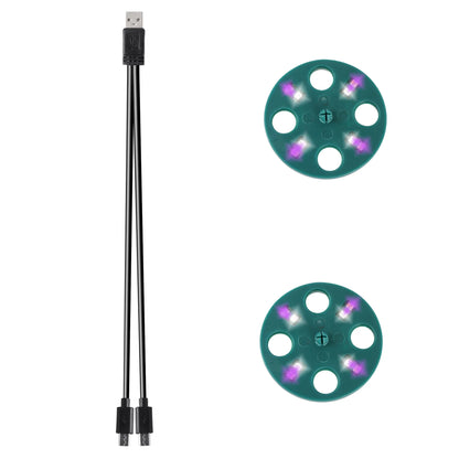 LED Grow Light for Seed Starter — Greenhouse Germination Light, Compatible with Seedling Kits & Humidity Dome