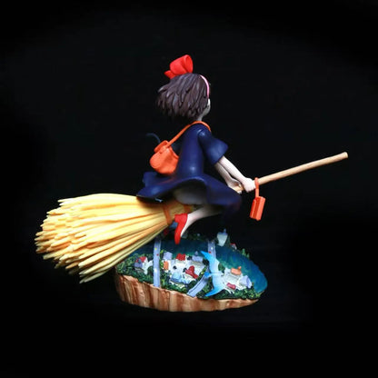 Kiki’s Delivery Service Figure – Cute Anime Girl Figurine, Desk Decoration & Collectible Toy Gift