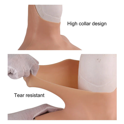 Eyung Silicone Fake Breasts – H Cup Crossdresser & Transgender Bodysuit Breastplate