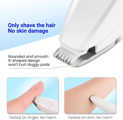 Portable LED Pet Nail Grinder – Rechargeable Cordless Paw Trimmer for Dogs, Cats & Small Pets