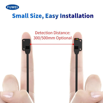 FUWEIFGNH04D-50PFT-C Photoelectric Sensor - High-Speed Precision Micro Sensing Detector with Ultra-Thin Square Design