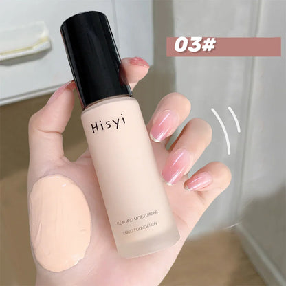 Natural Liquid Foundation – Flawless Coverage, Lightweight & Transparent Concealer for Smooth Skin