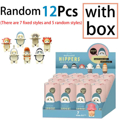New Sonny Angel & Mofusand Blind Box – Mini Shark Cat Action Figure, Toy for Fans & Children, Christmas Gift