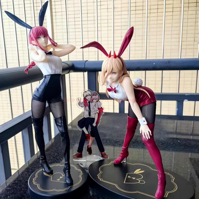 Furyu Chainsaw Man Bunny Girl Figures — Makima & Power Original Anime Collectibles