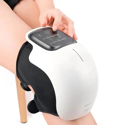 Multifunctional Smart Cordless Knee Massager – Vibration Massage Machine for Joint Relief, Perfect Gift for Grandma & Grandpa