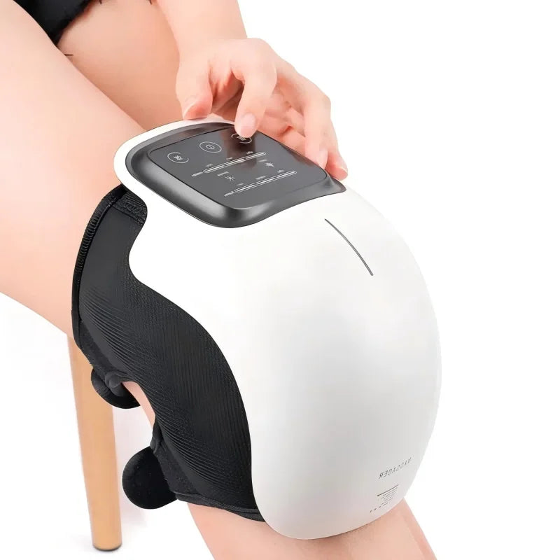 Multifunctional Smart Cordless Knee Massager – Vibration Therapy Device for Joint Pain Relief