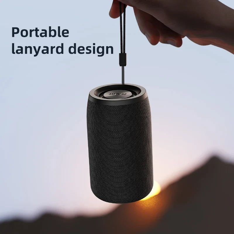 ZEALOT S32 Mini Portable Bluetooth Speaker - HIFI Subwoofer with FM Radio, TF Card, TWS, and USB Support