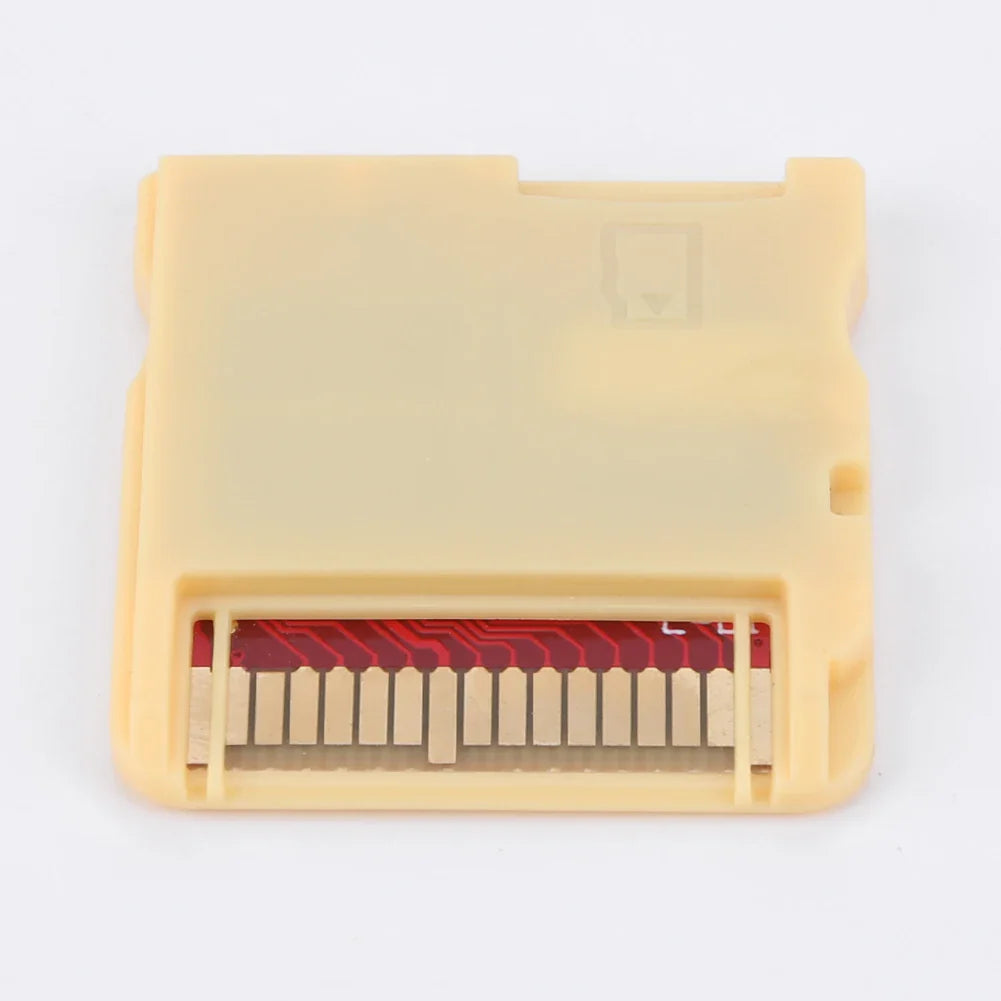 Secure Gold & White R4 SDHC Flashcard – Portable Memory Card for Nintendo 3DS Video Games