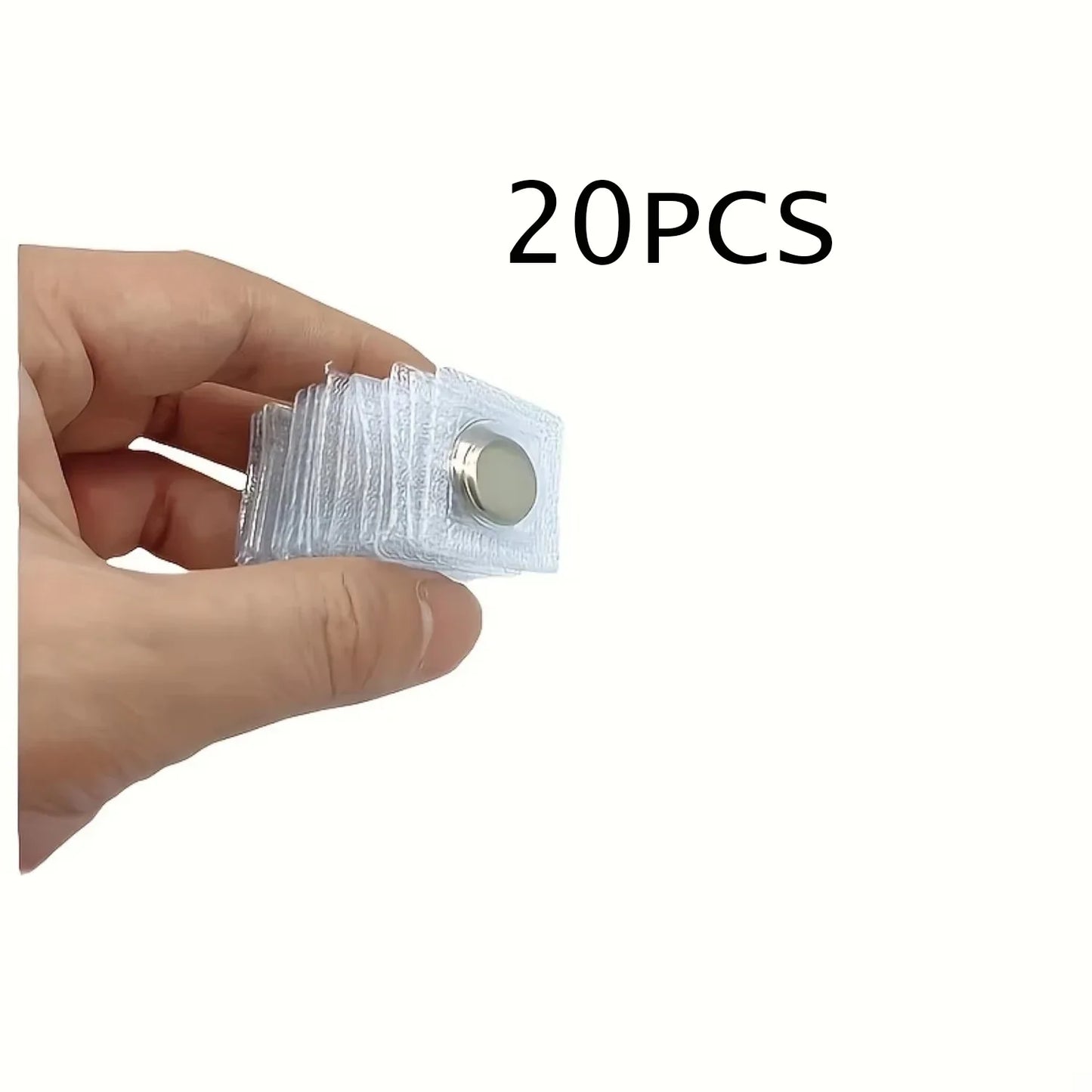 10-Pack Invisible Magnetic Snap Fasteners – 0.99cm Metal Sewing Buttons for Clothing, Bags & DIY Craft Repairs