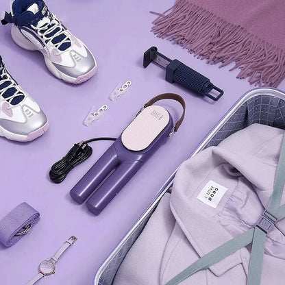 Portable Folding Clothes Rack Dryer : Shoe Drying Machine with Efficient Heat - Compact and Unique Design