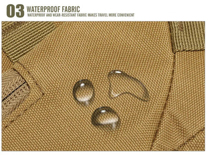 40L Tactical Reflective Backpack – Molle Camouflage Rucksack for Outdoor Hiking, Camping, Hunting & Travel