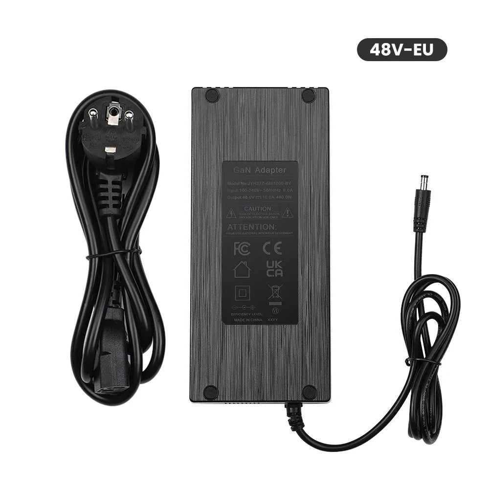 AIYIMA 48V 10A GAN Power Adapter – High-Power Supply for TPA3255 & TAS5630 Audio Amplifiers A07 A08