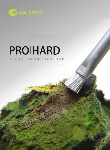 Aquapro Algae Brush – Stainless Steel Aquarium Cleaning Tool for Fish Tank & Plant Care, ADA Quality