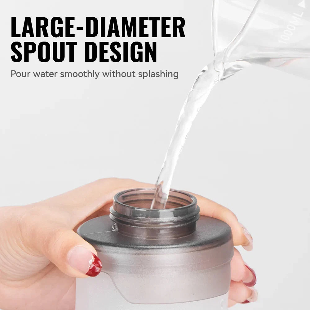 WRELS Soft Water Bottle with Filter - Ultralight Collapsible Hiking & Camping Hydration Flask