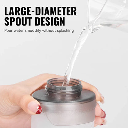 WRELS Soft Water Bottle with Filter - Ultralight Collapsible Hiking & Camping Hydration Flask