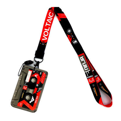 Gamer ID Card Holder Lanyard — Cool Credential Neck Strap & Badge Keychain for Men & Women