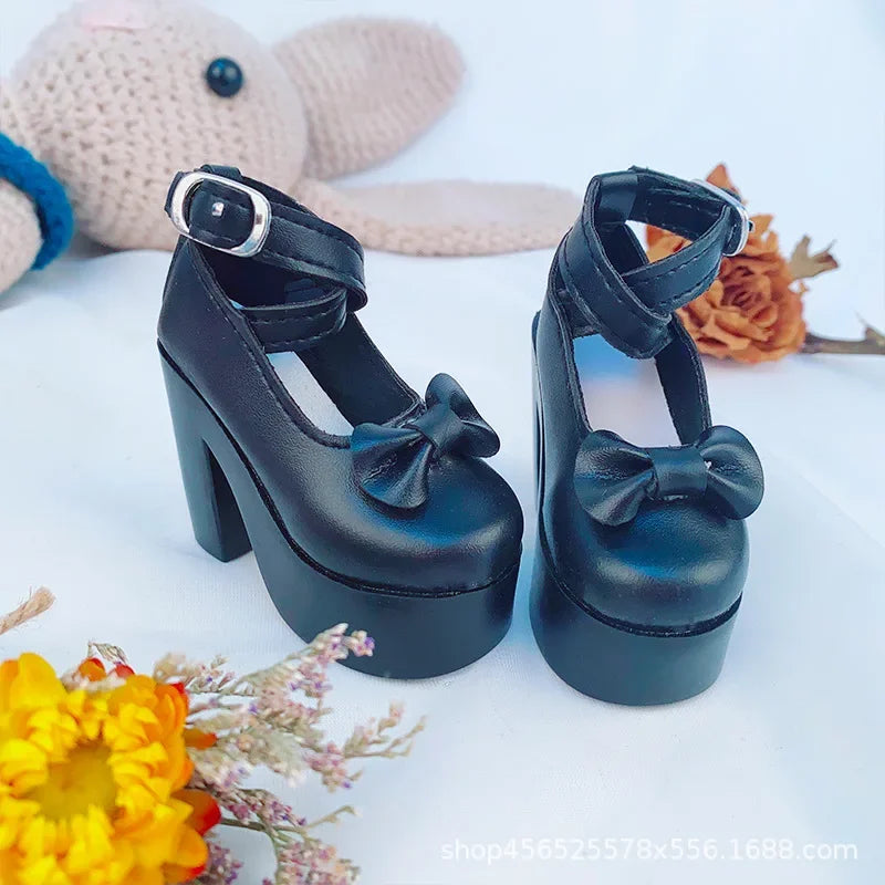 60CM BJD Doll Shoes - PU Leather Single Sandals Accessories for 1/3 Scale Dolls