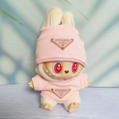 Labubu Clothes Suit for 15cm & 17cm Labubu V1/V2/V3 Dolls – Doll Accessories Outfit