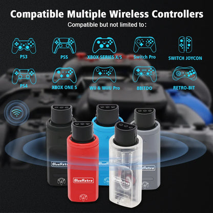 RetroScaler BlueRetro Wireless Controller Adapter – Nintendo 64 to PS3, PS4, PS5, 8BitDo Ultimate