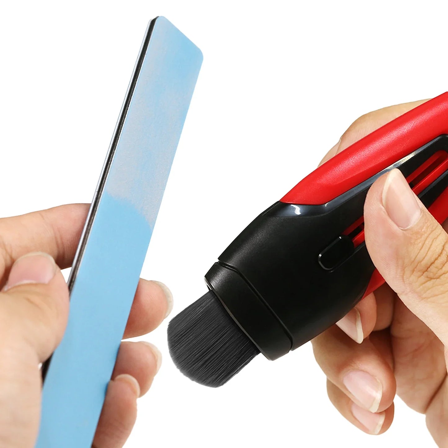 DSPIAE PT-RDB Retractable Dust Brush: Double-Tip Handy Cleaning Tool for Model Assembly, Military Hobby Building, DIY Projects