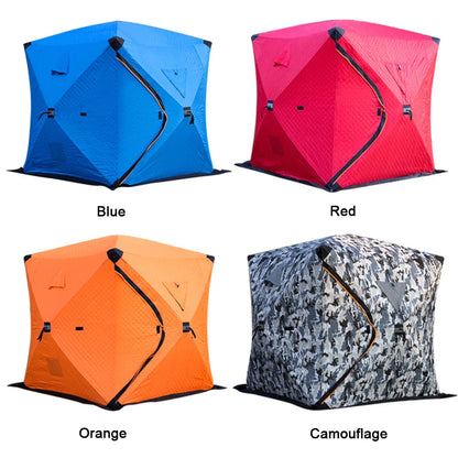 Easy Set-Up Winter Ice Fishing Tent – Portable Waterproof & Windproof Shelter for Ice Fishing