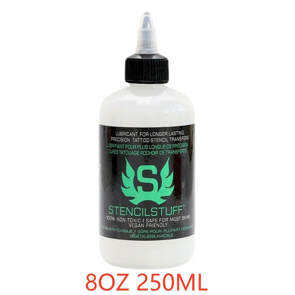 Professional Tattoo Stencil Transfer Gel (30/120/250ML) – Thermal Copier Transfer Solution Cream for Tattoo Ink Application