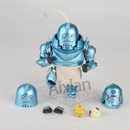 Fullmetal Alchemist Alphonse & Edward Elric Figure – 10cm PVC Anime Collectible Toy Gift for Kids