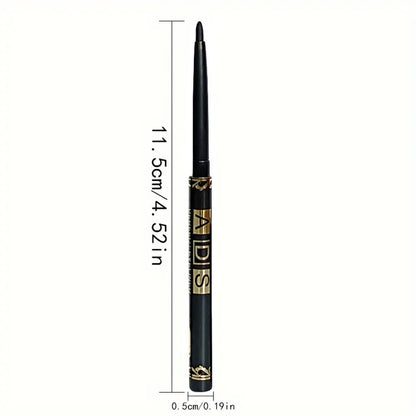 3PCS Waterproof & Sweat-Proof Black Eyeliner Pencils – Long-Lasting, Smudge-Proof with Easy Glide Formula for Bold Eye Makeup